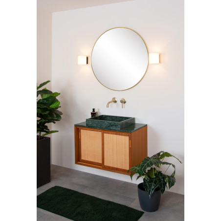 Lucide JELTE - Applique murale Salle de bains - 1xG9 - IP44 - Noir