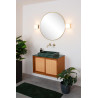 Lucide JELTE - Applique murale Salle de bains - 1xG9 - IP44 - Noir