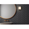 Lucide JELTE - Applique murale Salle de bains - 1xG9 - IP44 - Noir