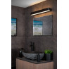 Lucide MADELON - Applique murale Salle de bains - LED - 1x9W 2700K - IP44 - Noir
