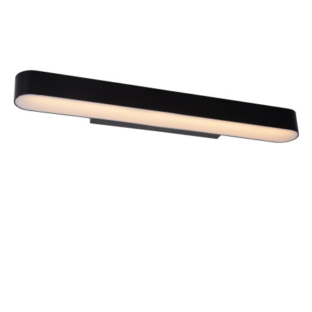 Lucide MADELON - Applique murale Salle de bains - LED - 1x9W 2700K - IP44 - Noir