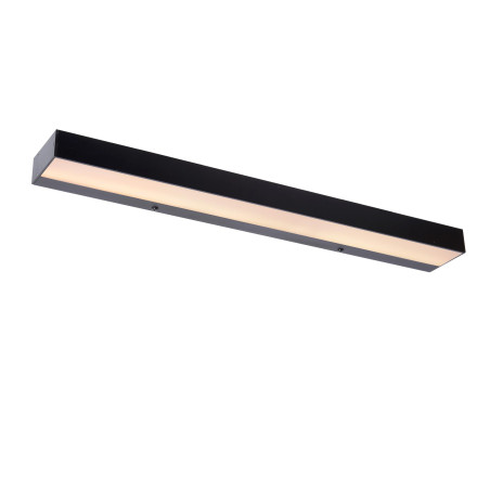 Lucide ALEXA - Applique murale Salle de bains - LED - 1x8W 2700K - IP44 - Noir
