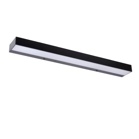Lucide ALEXA - Applique murale Salle de bains - LED - 1x8W 2700K - IP44 - Noir