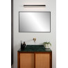 Lucide ALEXA - Applique murale Salle de bains - LED - 1x8W 2700K - IP44 - Noir
