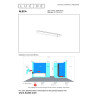 Lucide ALEXA - Applique murale Salle de bains - LED - 1x13W 2700K - IP44 - Or Mat / Laiton