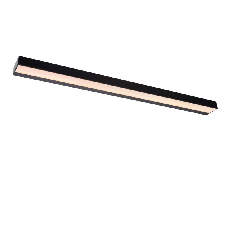 Lucide ALEXA - Applique murale Salle de bains - LED - 1x13W 2700K - IP44 - Noir