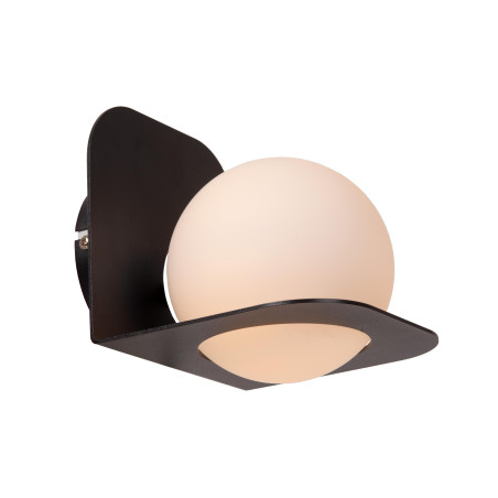 Lucide DAVY - Applique murale Salle de bains - 1xG9 - IP44 - Noir