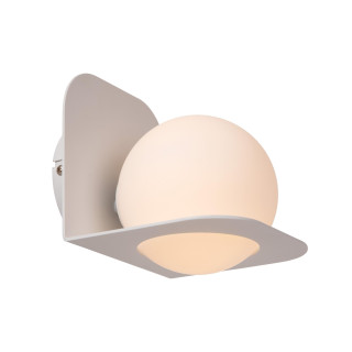 Lucide DAVY - Applique murale Salle de bains - 1xG9 - IP44 - Blanc