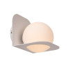 Lucide DAVY - Applique murale Salle de bains - 1xG9 - IP44 - Blanc