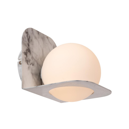 Lucide DAVY - Applique murale Salle de bains - 1xG9 - IP44 - Gris