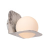Lucide DAVY - Applique murale Salle de bains - 1xG9 - IP44 - Gris