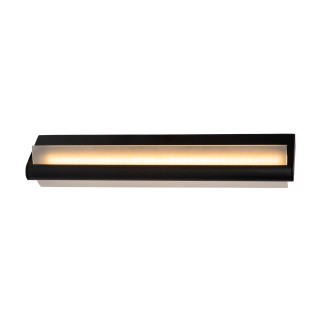 Lucide WANDA - Applique murale Salle de bains - LED - 1x15W 3000K - IP44 - Noir