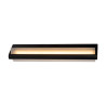 Lucide WANDA - Applique murale Salle de bains - LED - 1x15W 3000K - IP44 - Noir