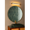 Lucide WANDA - Applique murale Salle de bains - LED - 1x15W 3000K - IP44 - Noir