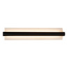 Lucide WANDA - Applique murale Salle de bains - LED - 1x15W 3000K - IP44 - Noir