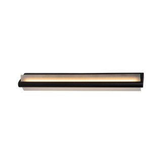 Lucide WANDA - Applique murale Salle de bains - LED - 1x19W 3000K - IP44 - Noir