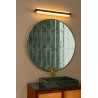 Lucide WANDA - Applique murale Salle de bains - LED - 1x19W 3000K - IP44 - Noir