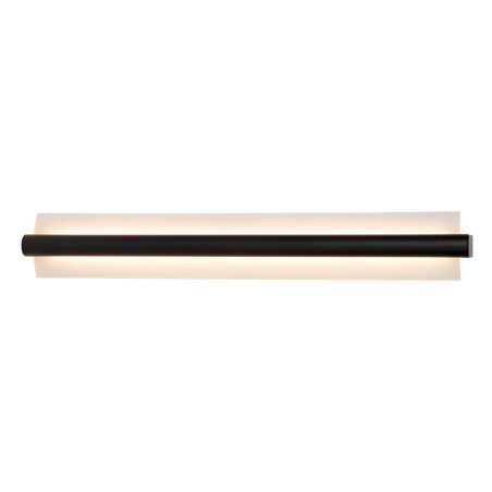 Lucide WANDA - Applique murale Salle de bains - LED - 1x19W 3000K - IP44 - Noir
