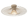 Lucide ELLIS - Plafonnier - Ø 50 cm - 1xE27 - Taupe - Essential