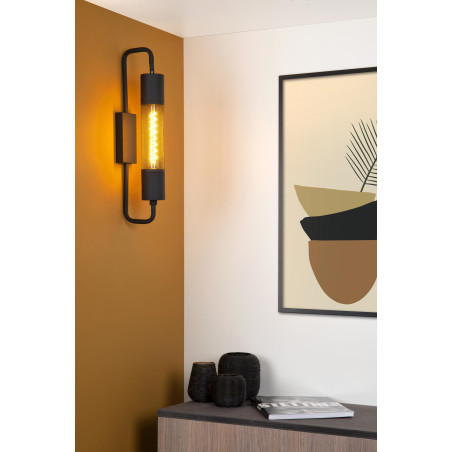 Lucide CALIXT - Applique murale - 1xE27 - Noir