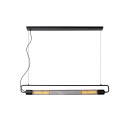 Lucide CALIXT - Suspension - 2xE27 - Noir