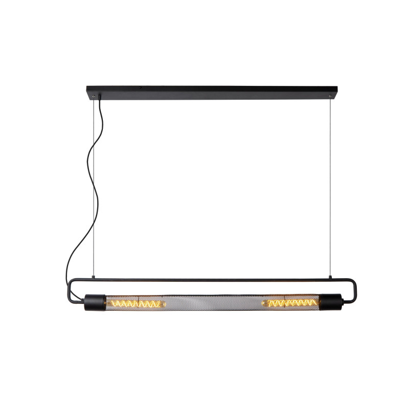 Lucide CALIXT - Suspension - 2xE27 - Noir