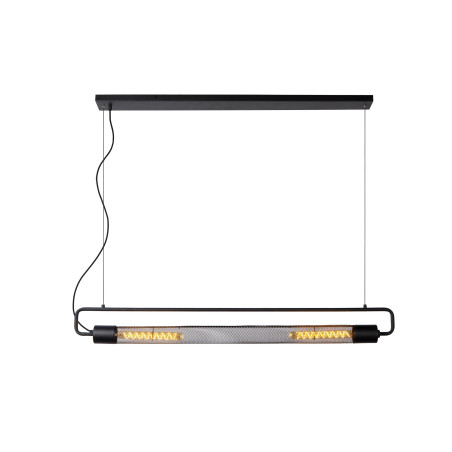 Lucide CALIXT - Suspension - 2xE27 - Noir