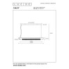 Lucide CALIXT - Suspension - 2xE27 - Noir