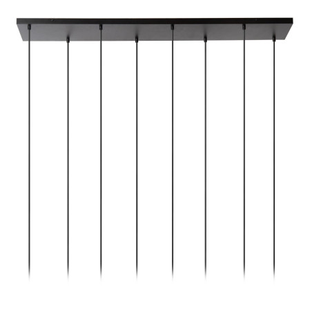 Lucide CHAYANNE - Suspension - 8xE14 - Noir
