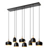Lucide CHAYANNE - Suspension - 8xE14 - Noir