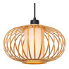 Lucide THULINE - Suspension - 3xE27 - Bois clair - Essential