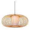 Lucide THULINE - Suspension - 1xE27 - Bois clair - Essential