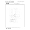 Lucide THULINE - Suspension - 1xE27 - Bois clair - Essential
