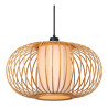 Lucide THULINE - Suspension - Ø 45 cm - 1xE27 - Bois clair - Essential