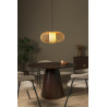 Lucide THULINE - Suspension - Ø 60 cm - 1xE27 - Bois clair - Essential