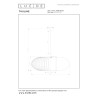 Lucide THULINE - Suspension - Ø 60 cm - 1xE27 - Bois clair - Essential