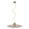 Lucide ELLIS - Suspension - Ø 50 cm - 1xE27 - Taupe - Essential