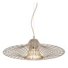 Lucide ELLIS - Suspension - Ø 50 cm - 1xE27 - Taupe - Essential