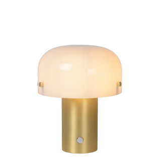 Lucide TIMON - Lampe de table - 1xE14 - Or Mat / Laiton