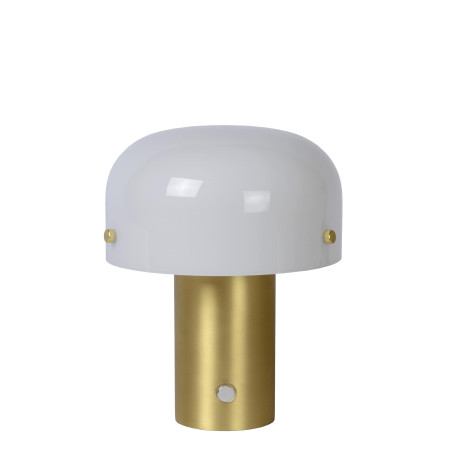 Lucide TIMON - Lampe de table - 1xE14 - Or Mat / Laiton