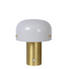 Lucide TIMON - Lampe de table - 1xE14 - Or Mat / Laiton