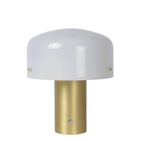 Lucide TIMON - Lampe de table - 1xE27 - Or Mat / Laiton