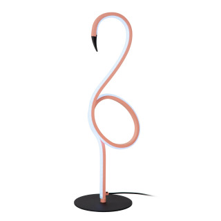 Lucide FLAMINGO - Lampe de table - LED Dim. - Rvb - Rose