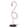 Lucide FLAMINGO - Lampe de table - LED Dim. - Rvb - Rose