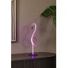 Lucide FLAMINGO - Lampe de table - LED Dim. - Rvb - Rose