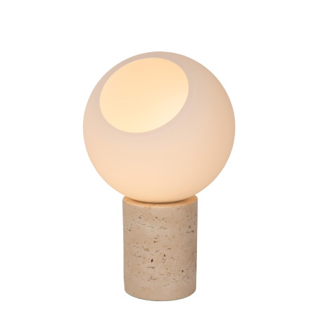 Lucide DAVIN - Lampe de table - 1xE27 - Opalin