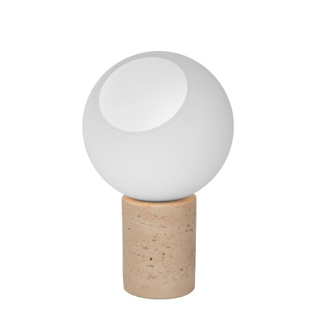 Lucide DAVIN - Lampe de table - 1xE27 - Opalin