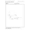 Lucide DAVIN - Lampe de table - 1xE27 - Opalin
