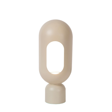 Lucide BARRIS - Lampe de table - 1xE27 - Taupe