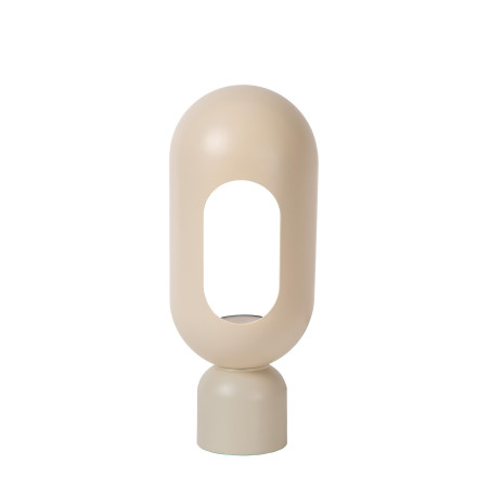 Lucide BARRIS - Lampe de table - 1xE27 - Taupe
